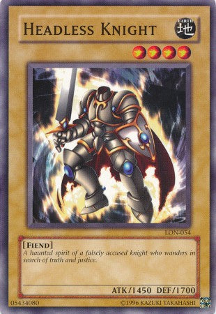 Headless Knight - Common - Yu-Gi-Oh King Gaming