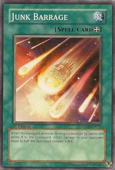 Junk Barrage - Common - Yu-Gi-Oh King Gaming