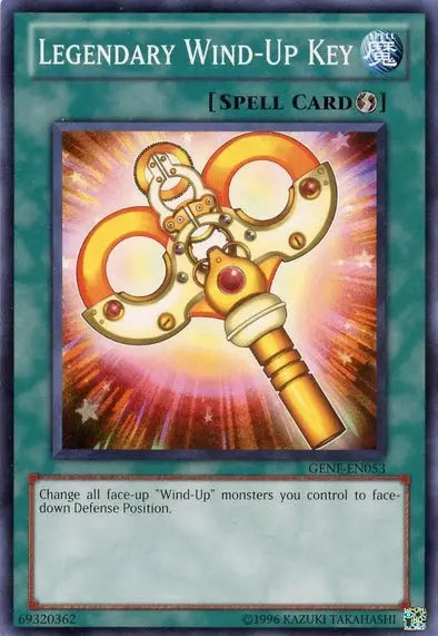 Legendary Wind-Up Key - Common - Yu-Gi-Oh King Gaming