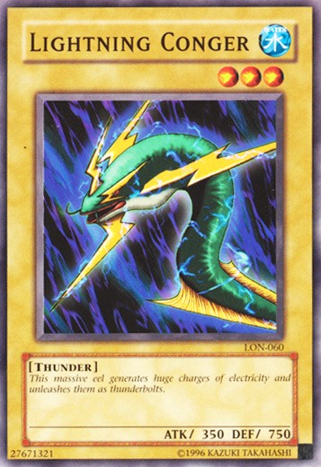 Lightning Conger - Common - Yu-Gi-Oh King Gaming