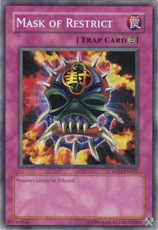 Mask Of Restrict - Common - Yu-Gi-Oh King Gaming