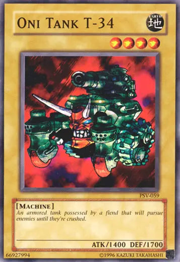 Oni Tank T-34 - Common - Yu-Gi-Oh King Gaming