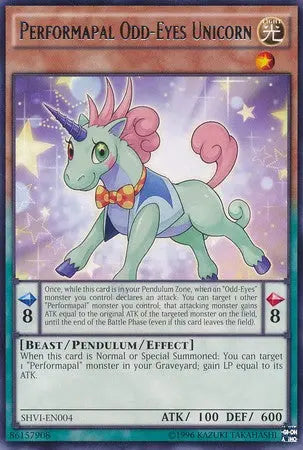 Performapal Odd-Eyes Unicorn - Rare - Yu-Gi-Oh King Gaming