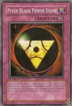 Pitch-Black Power Stone - Common - Yu-Gi-Oh King Gaming