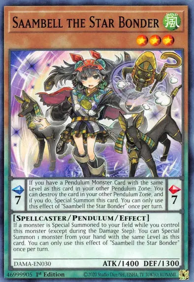 Saambell The Star Bonder - Common - Yu-Gi-Oh King Gaming