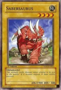 Sabersaurus - Common - Yu-Gi-Oh King Gaming