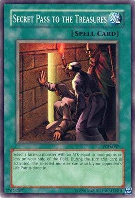 Secret Pass To The Treasures - Common - Yu-Gi-Oh King Gaming