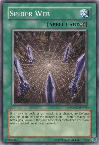 Spider Web - Common - Yu-Gi-Oh King Gaming