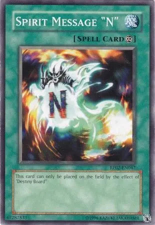 Spirit Message "N" - Common - Yu-Gi-Oh King Gaming