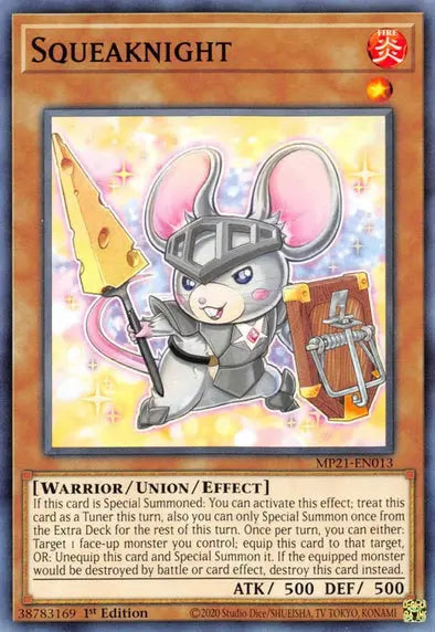 Squeaknight - Common - Yu-Gi-Oh King Gaming
