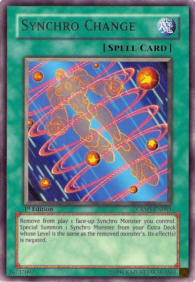 Synchro Change - Rare - Yu-Gi-Oh King Gaming