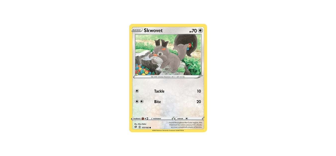 Skwovet - 151/192 - NM Common King Gaming