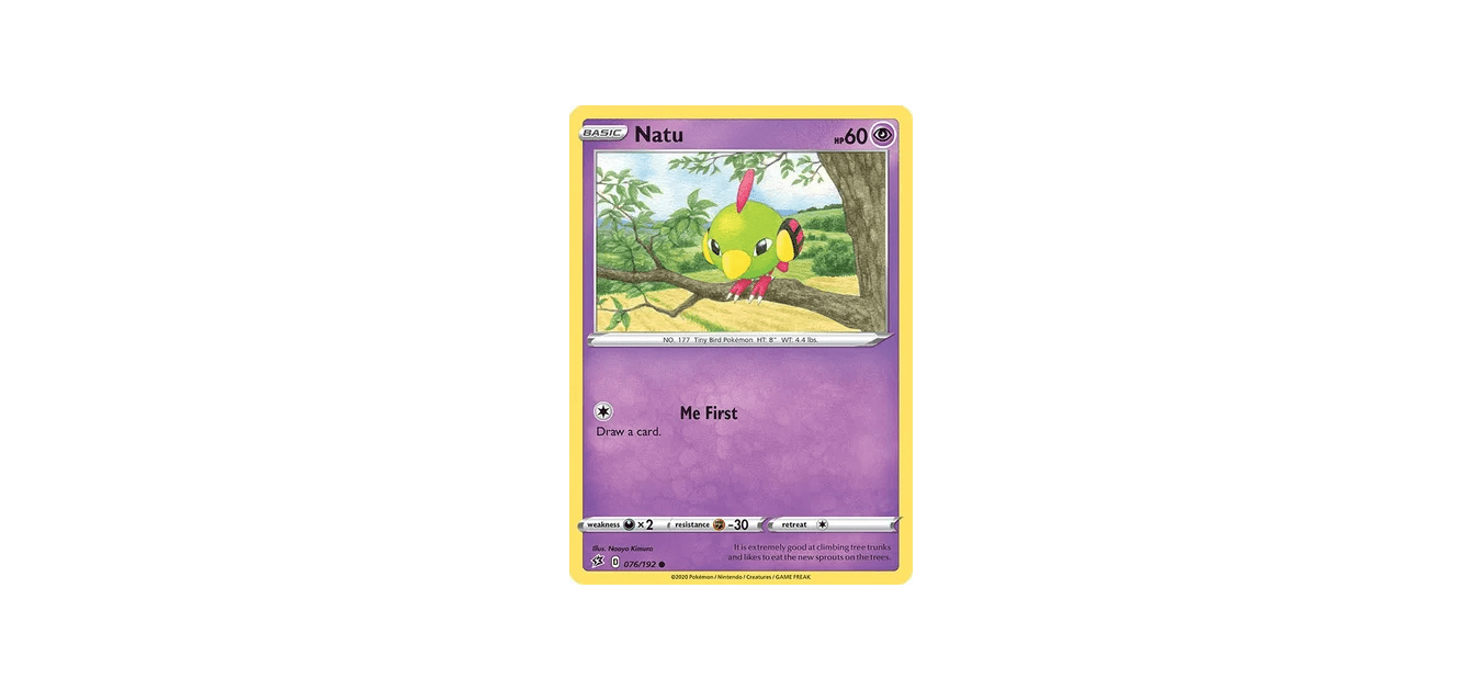 Natu - 76/192 - NM Common King Gaming