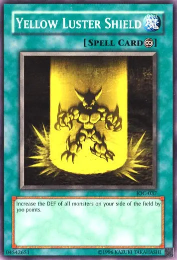 Yellow Luster Shield - Common - Yu-Gi-Oh King Gaming