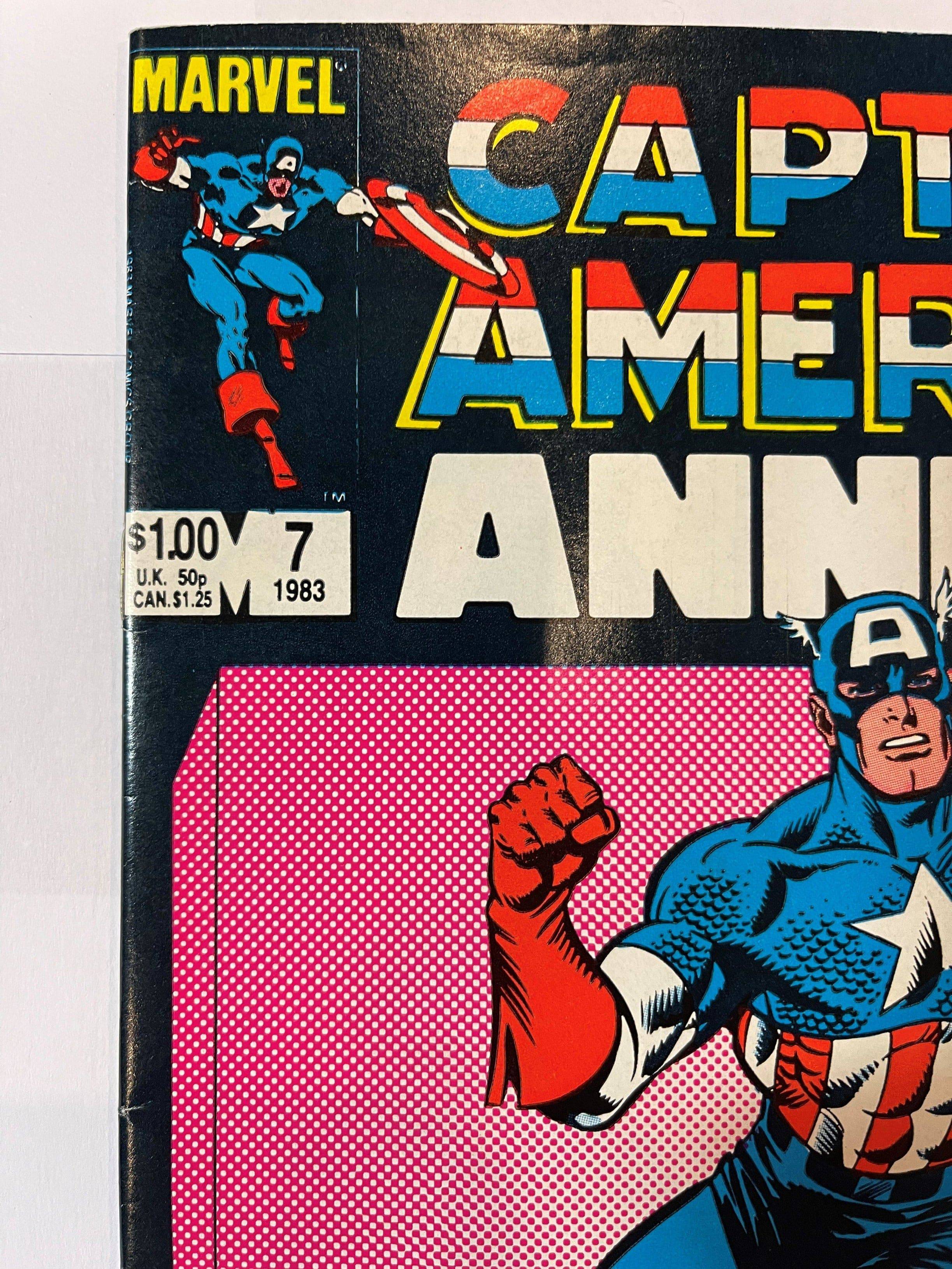 Captain America Annual #7 (1983, Marvel) - Fine - Used/Collector - Rare King Gaming