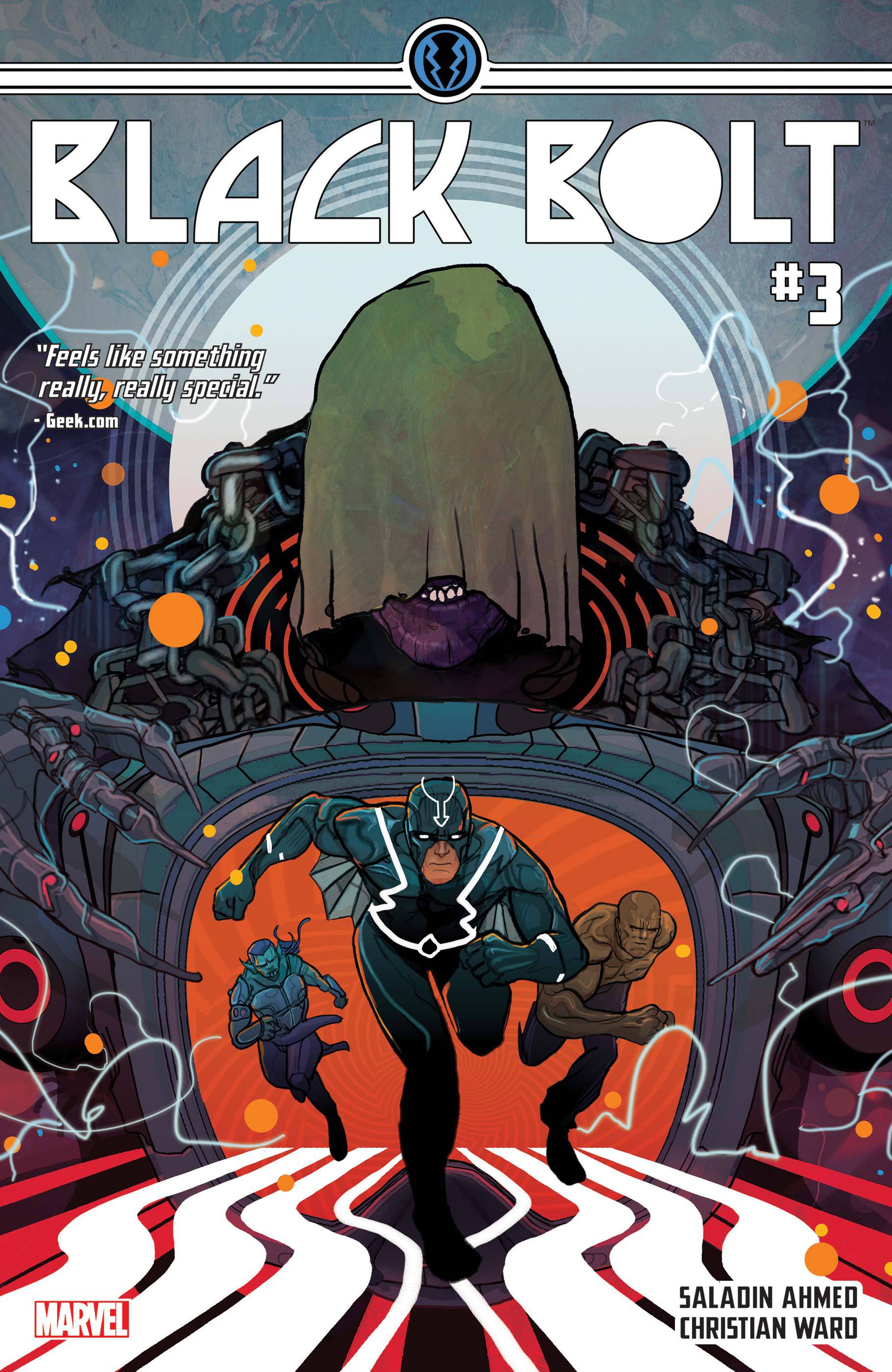 Black Bolt #3A (2017 Marvel) King Gaming