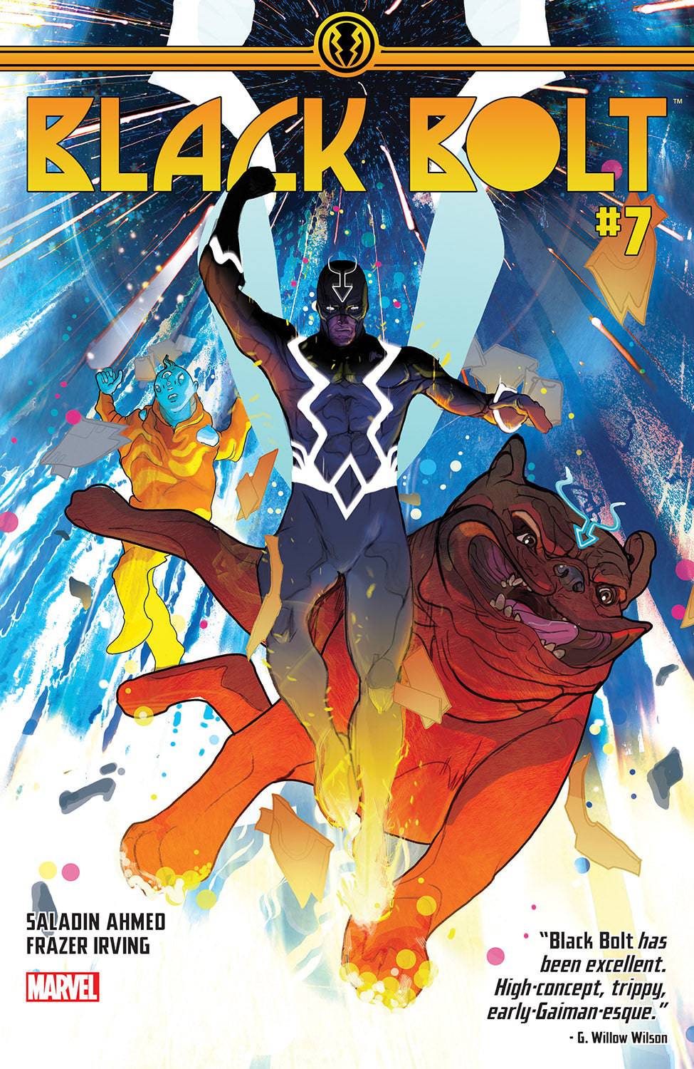 Black Bolt #7 (2017 Marvel) King Gaming