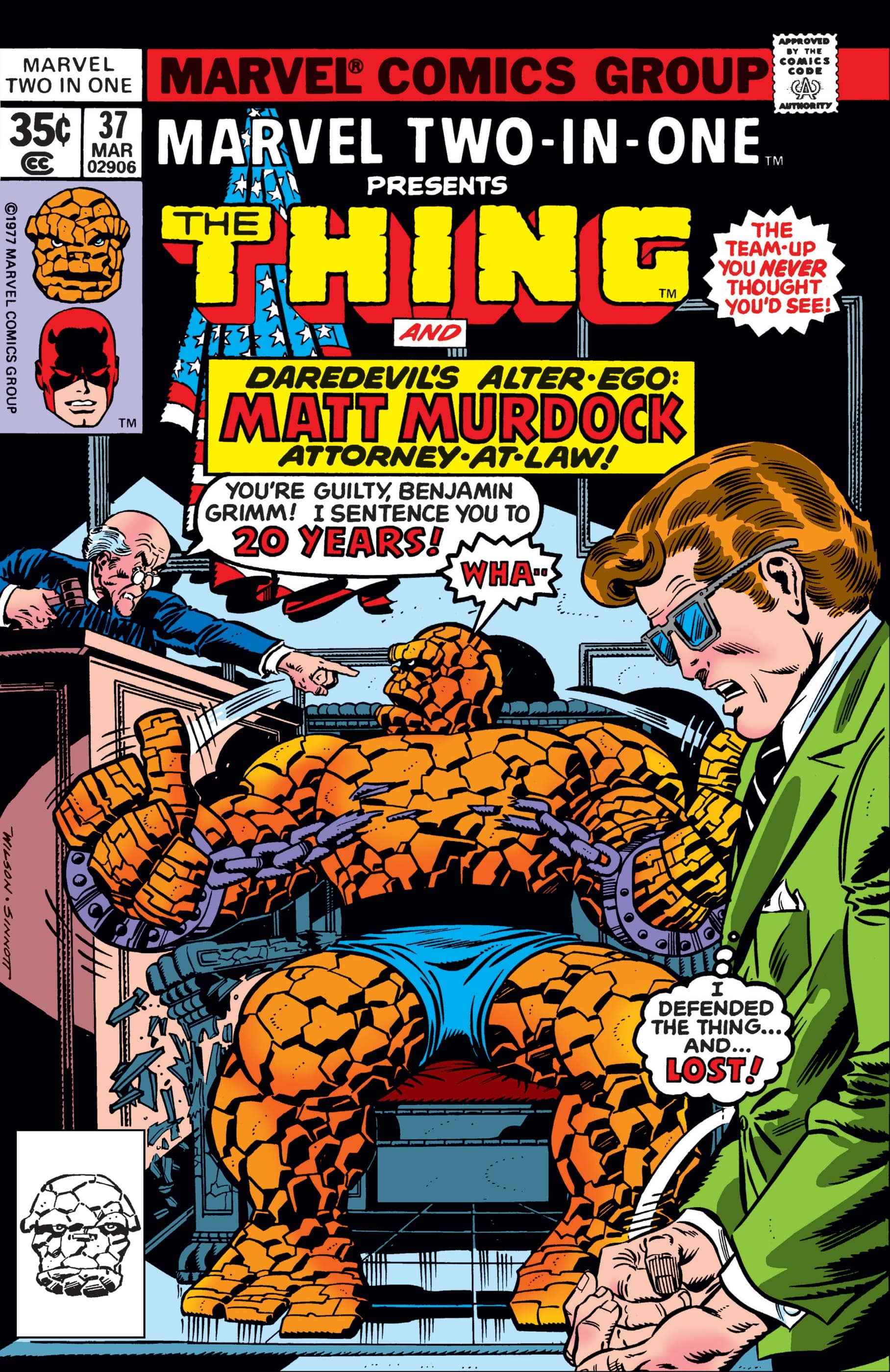 Marvel Two-in-One #37 (1974 1st Series) King Gaming