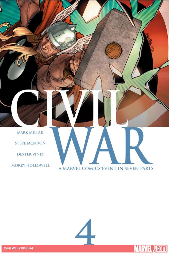 Civil War #4 (2006) - King Gaming 