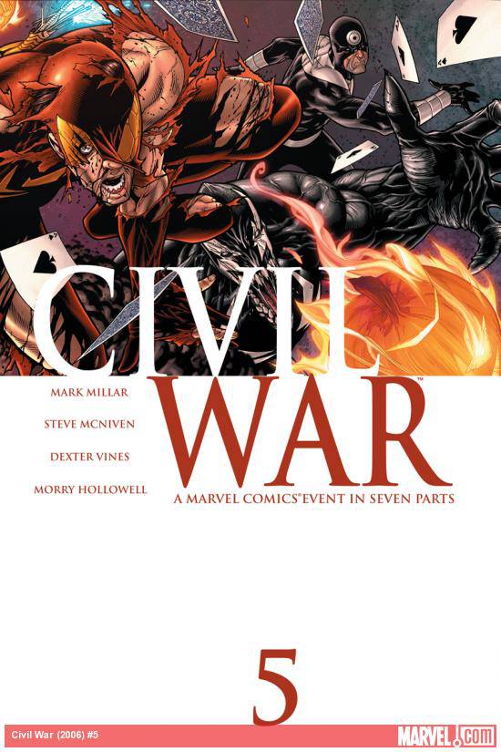 Civil War #5A (2006 Marvel) King Gaming