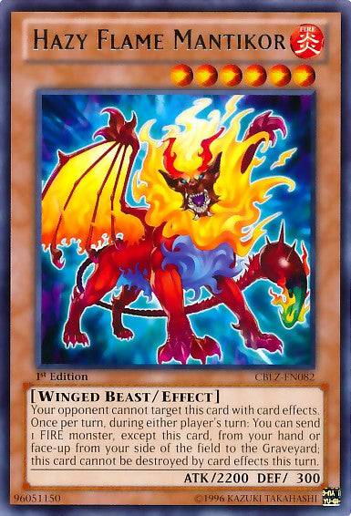 Hazy Flame Mantikor - Nm Rare King Gaming