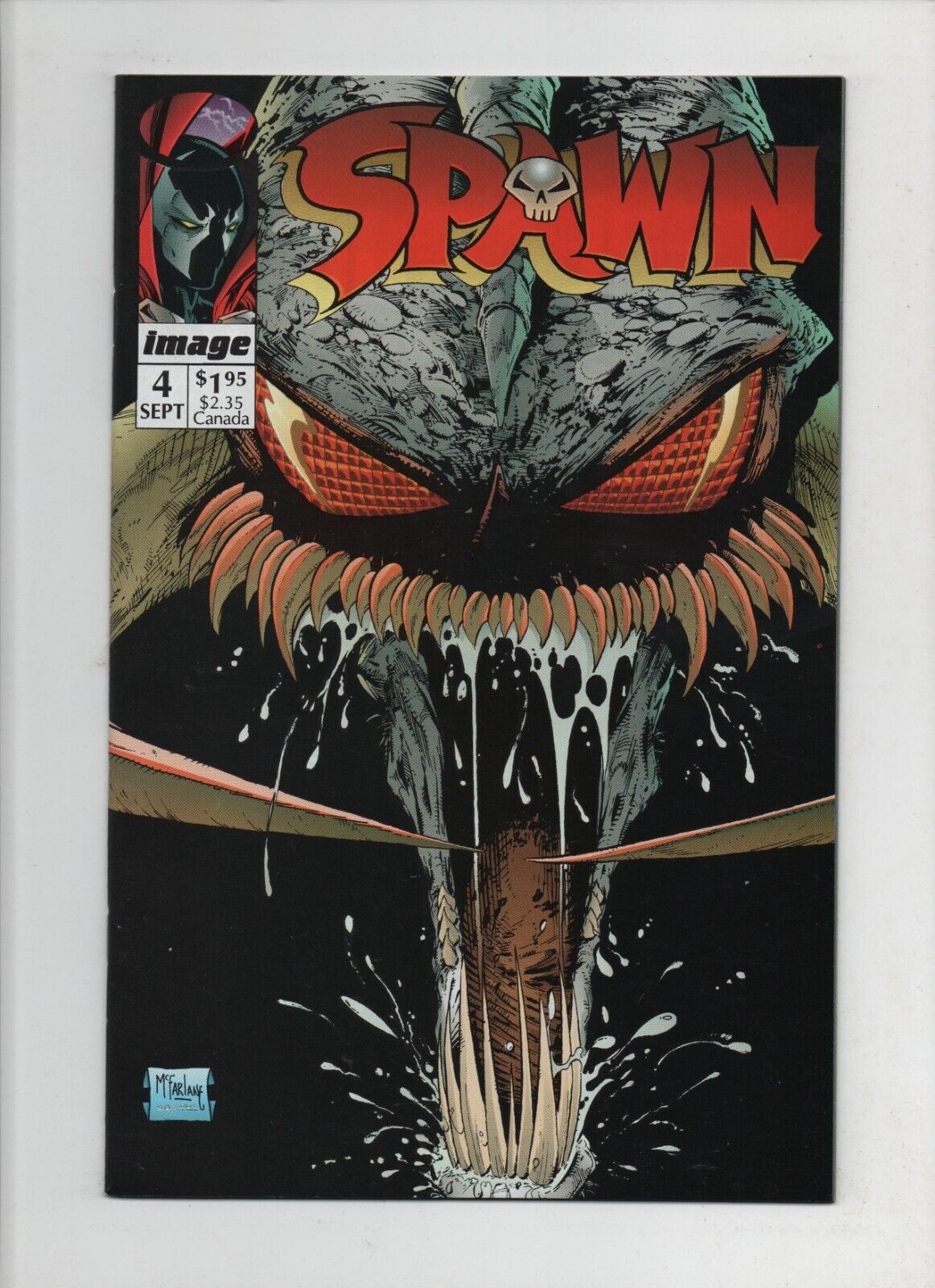 SPAWN #4 1ST Appearance of Violater IMAGE 1992 - King Gaming 