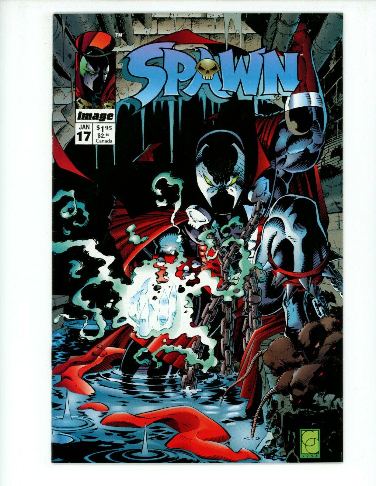 SPAWN #17 GREG CAPULLO 1994 King Gaming