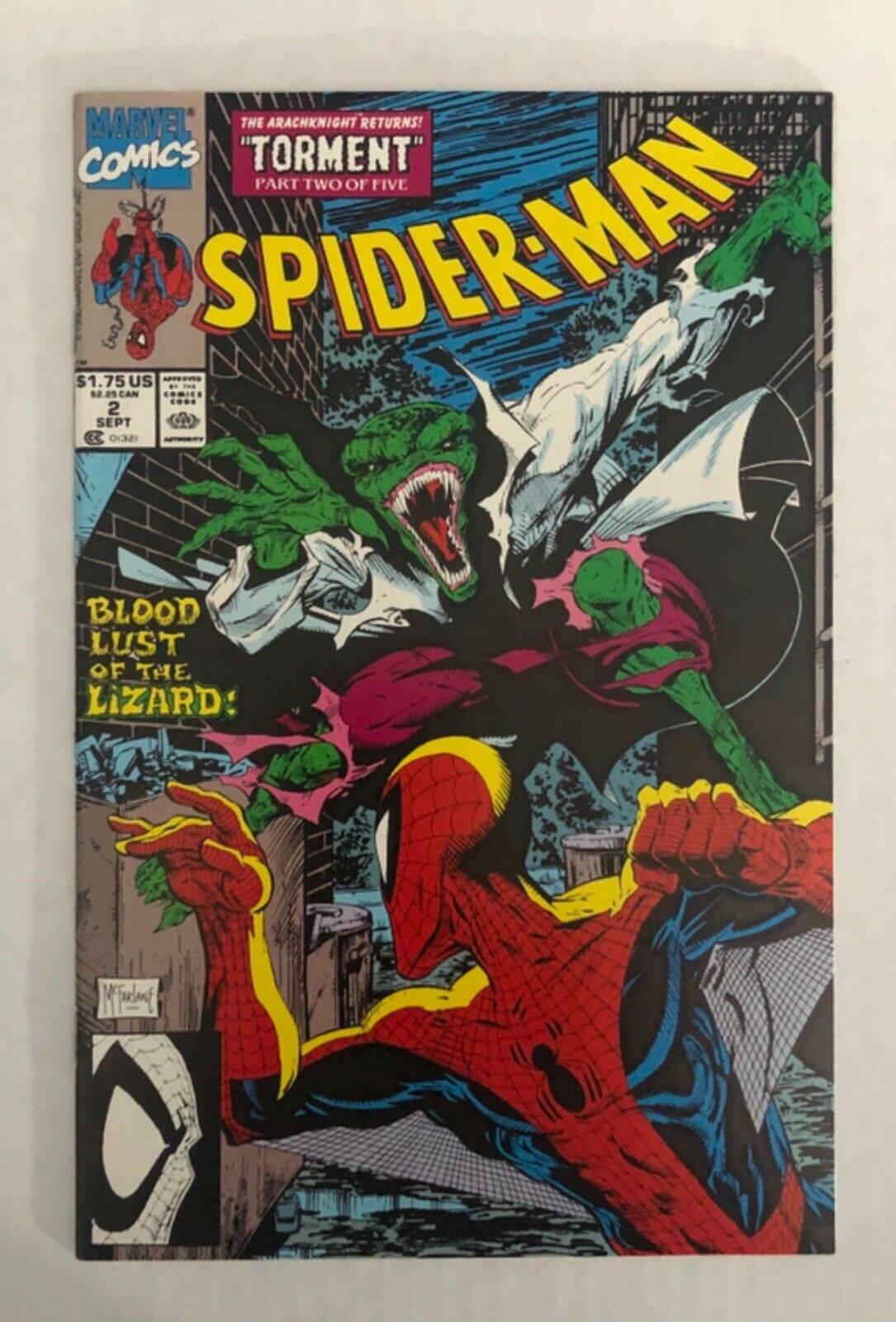 Spider-Man #2 Torment Part 2 of 5 Blood Lust of the Lizard McFarlane King Gaming