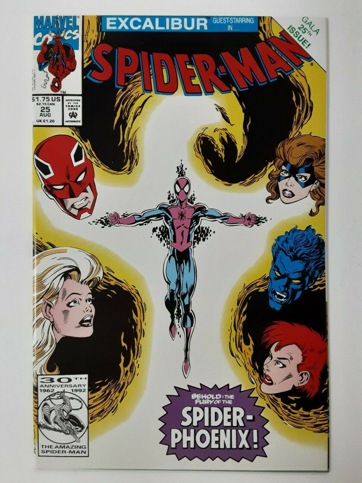 SPIDER-MAN #25 1992 TODD MCFARLANE King Gaming