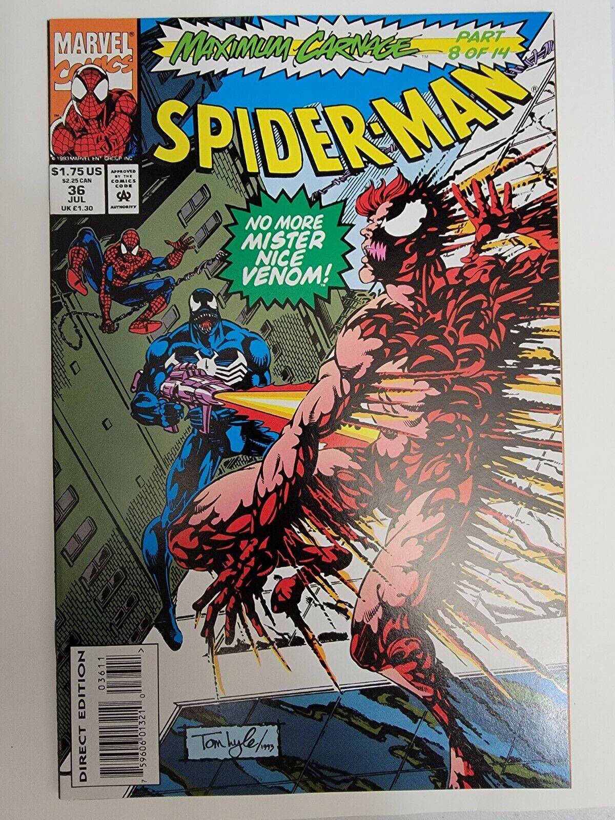 Spider-Man #36 MAXIMUM CARNAGE Part 8 - 1993 King Gaming