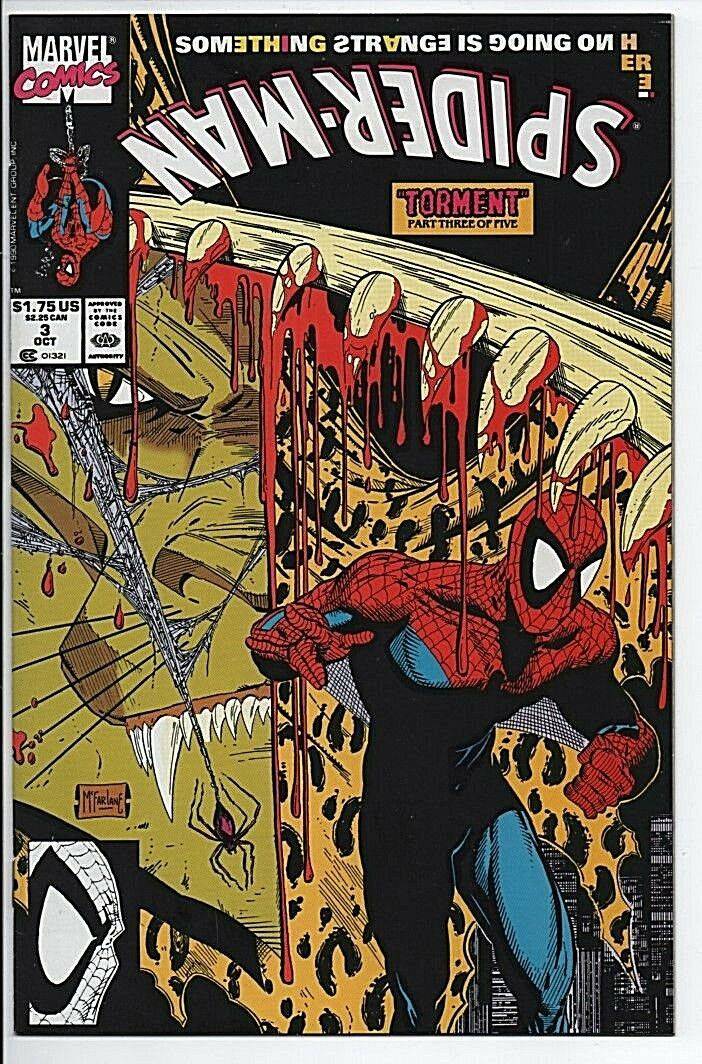 MARVEL COMICS SPIDER-MAN #3 Torment! part 3/5 1990 McFarlane King Gaming