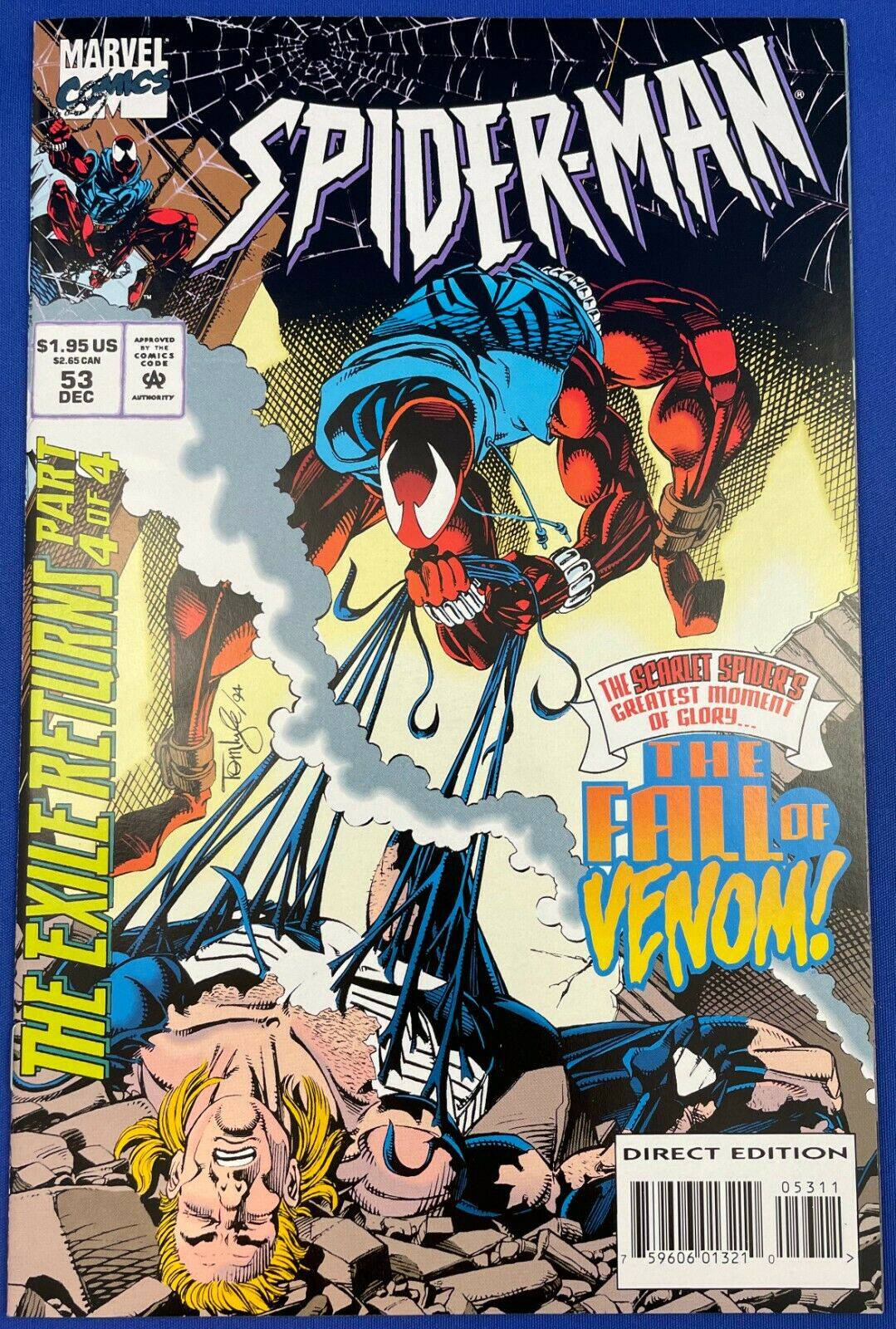 Spider-Man #53 Ben Reilly Scarlet Spider Exile Returns Part 4 Marvel 1994 King Gaming