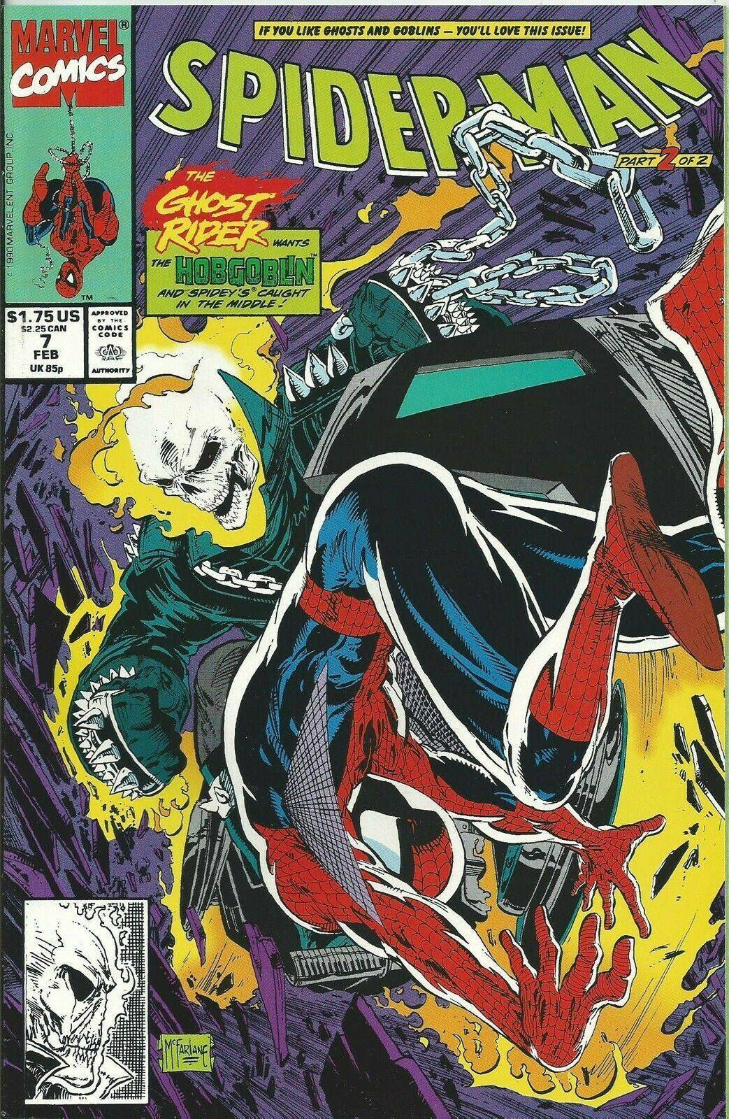 Spider-man #7 1991 McFarlane Hobgoblin & Ghost Rider King Gaming