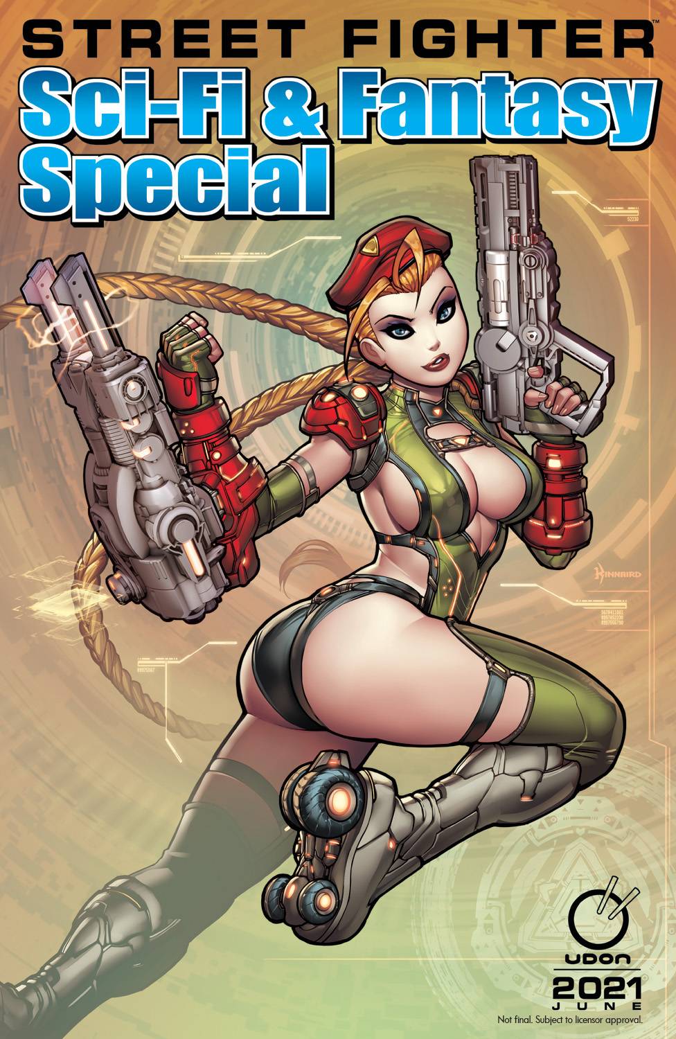 STREET FIGHTER 2021 SCIFI FANTASY SPECIAL #1 CVR B KINNAIRD King Gaming